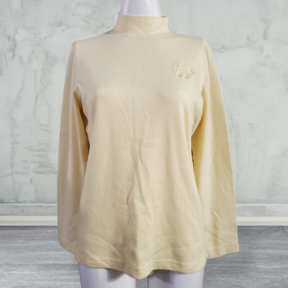 Vintage Blair Mock Neck Longsleeved Pullover  Small